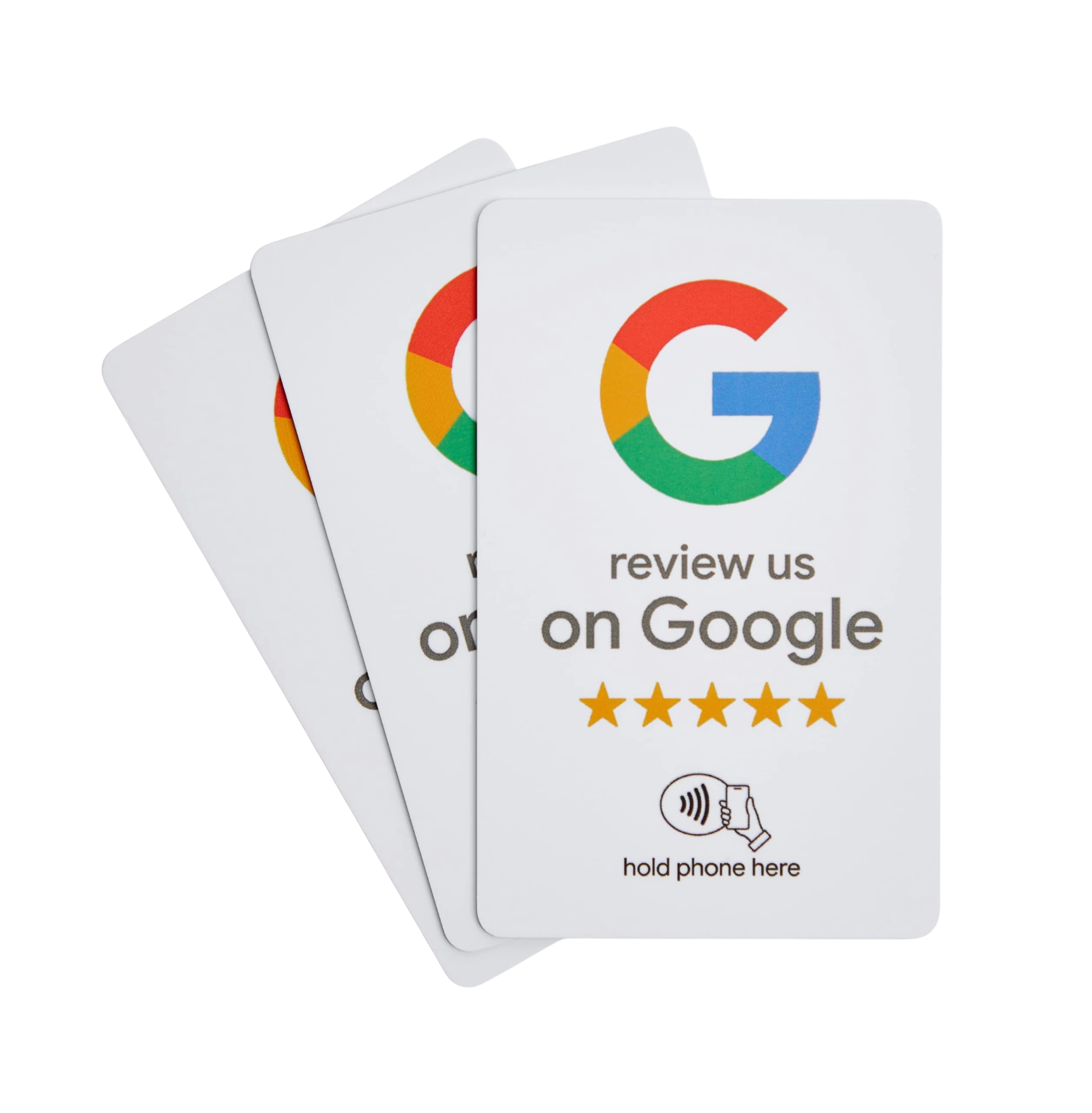 بطاقة NFC لمراجعات Google